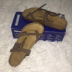 Birkenstock Mayari shoes in ‘mocca’